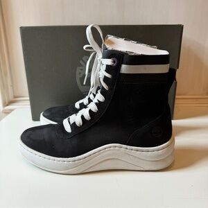 Timberland Black Nubuck Ruby Ann Sneaker Boot